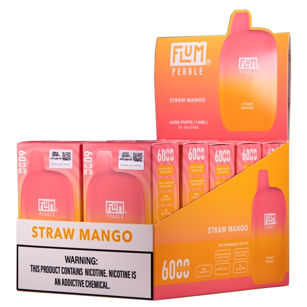 Straw Mango FLUM Pebble