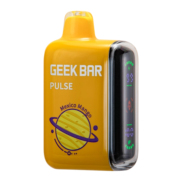 geekbar blue mint user conducting real-world puff-count test with digital counter