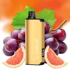 grape cigarettes ALIBARBAR INGOT Grape Grapefruit 9000 Puffs 3 pack