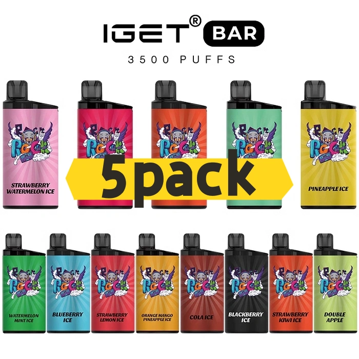 mini cig IGET Bar 5 pack flavors