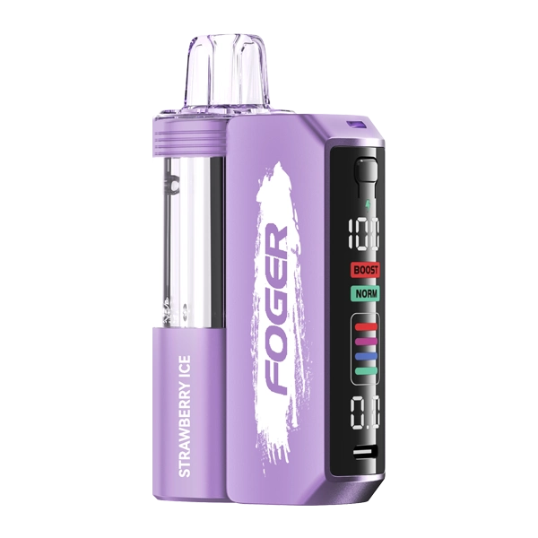 strawberry cupcake foger vape kit with power bank